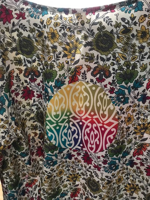 Tunika z rękawami 3/4 boho