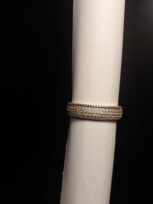 Кольцо перстень серебряное 925 проба фианиты серьги золото цепочка юве