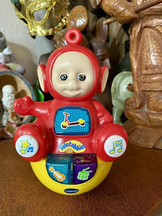 Музыкальная, интерактивная игрушка неваляшка Телепузик Vtech