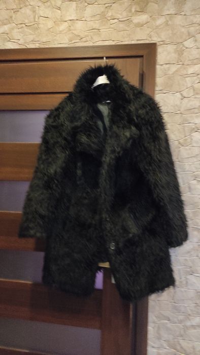 Płaszcz Teddy futerko rozm. L.