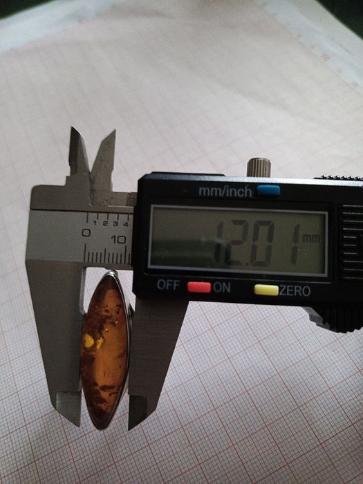 Pierścionek Bursztyn Vintage