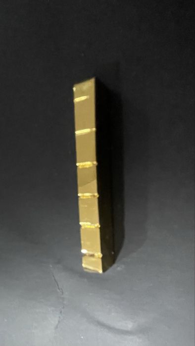 Pestana em Metal Dourado / Nut Gold - Guitarra Elétrica