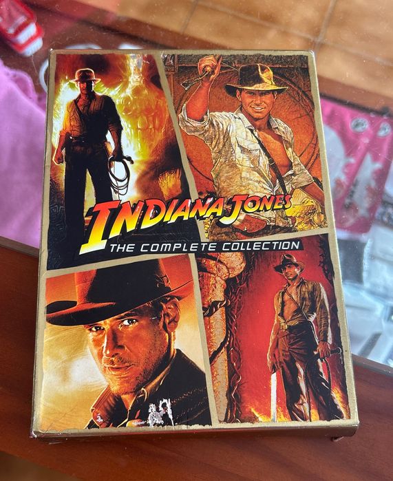 Coleção completa filmes indiana Jones DVD