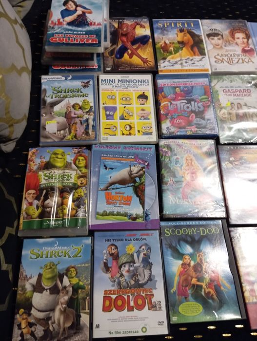 Płyty DVD filmy dla dzieci