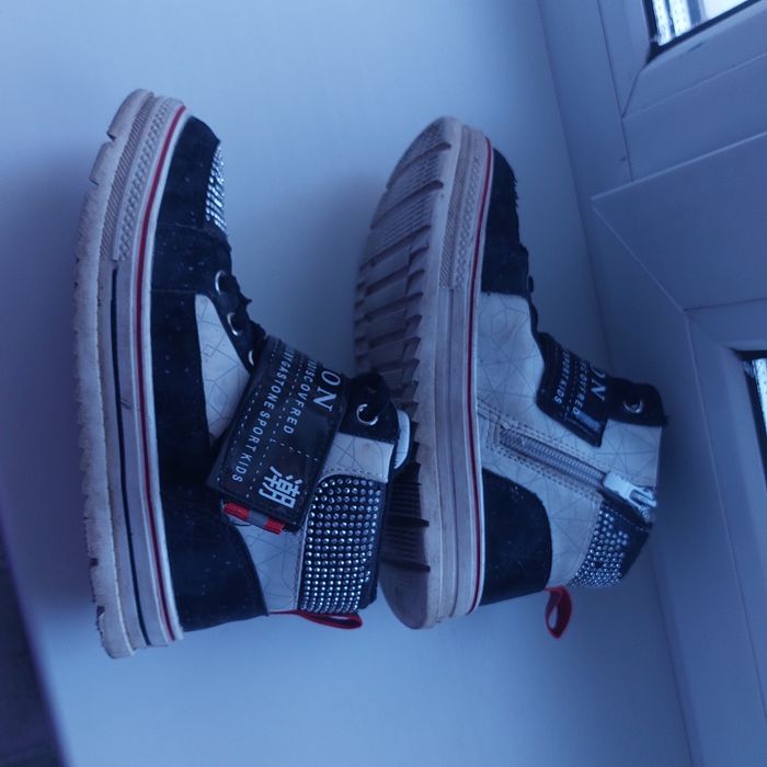 Демисезонные ботинки, стелька 18,5 см