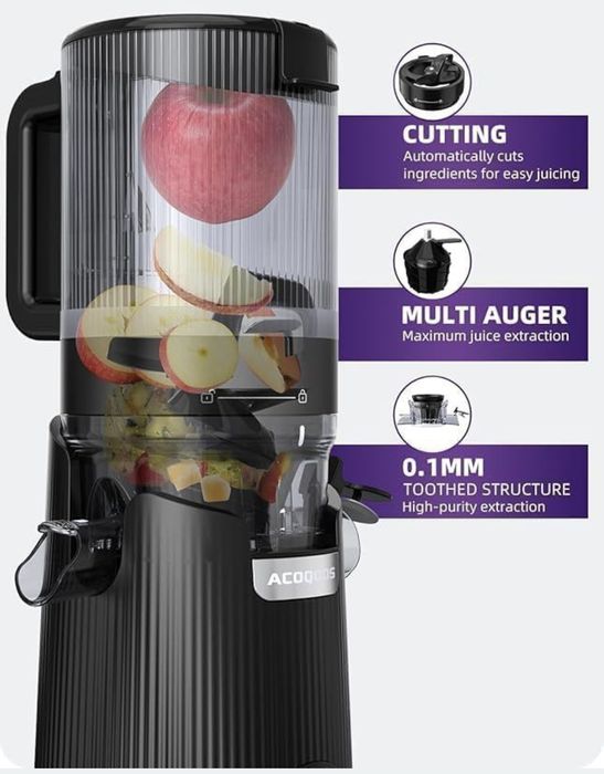 Преміум‑соковижималка ACOQOOS TM‑380SJ — холодного віджиму