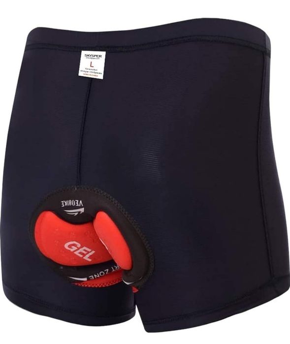 Spodenki sportowe z wkładką zelowa Meskie