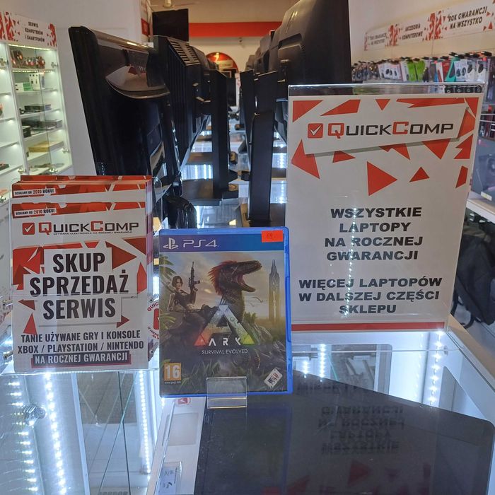 Gra PlayStation 4 PS4 / PS5 ARK Gwarancja 1 rok QUICK-COMP