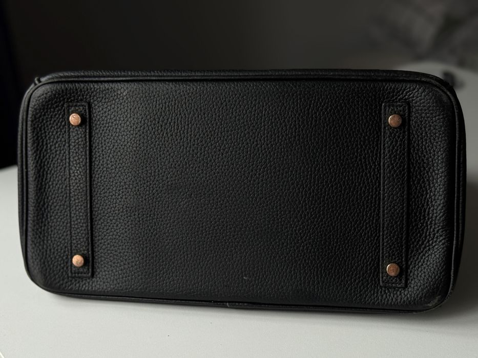 Сумка Hermes (темно синього кольору)