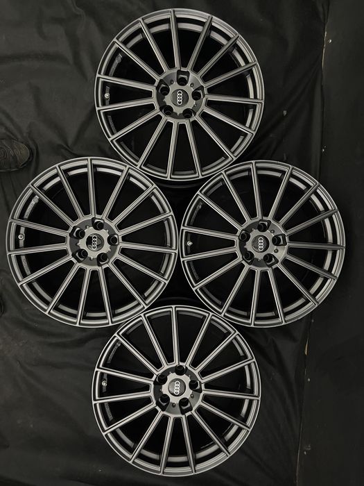 Диски R20 5x112 Et30 8J. Audi Q5 Q7 Q3 A6 C8 C7 A8 A7 A5 A4 B9 E-tron. Volkswagen Touareg Tiguan BMW G30 G20 G11 G14 G15