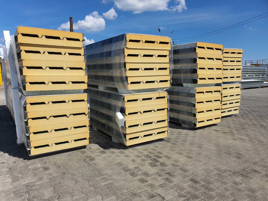 Płyta Warstwowa Poliuretan PIR Chłodnicza Płyty warstwowe Obornickie