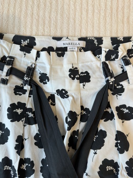 MARELLA spódnica w kwiaty luxury marka 36