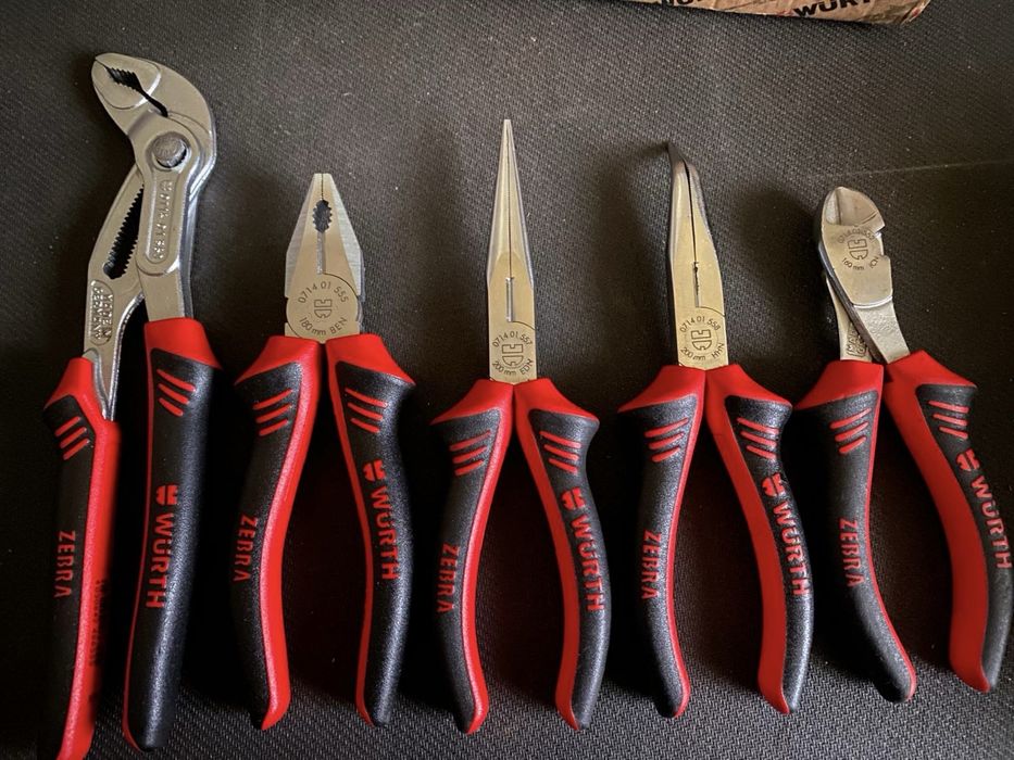 Conjunto Alicates Wurth