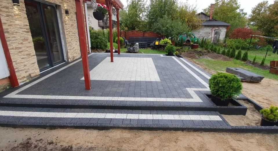 Укладка, монтаж тротуарной плитки. Гарантія 2 роки - Будівельні послуги ...