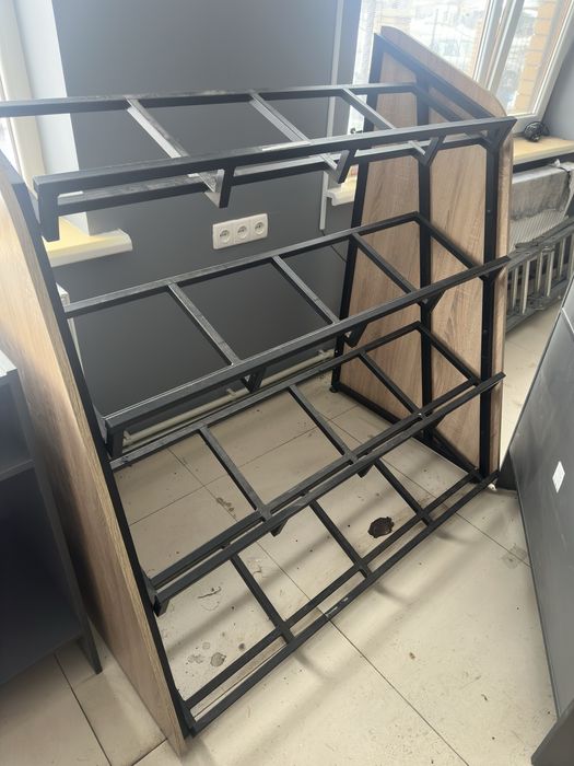 Стелаж овочевий посилений пристінний