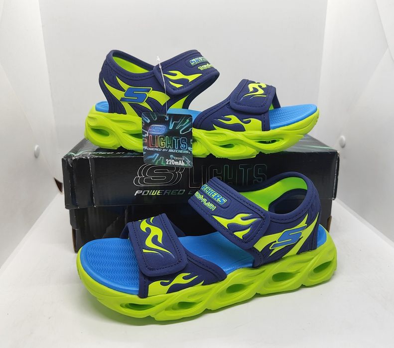 Сандали 30-37р босоножки Skechers S-Lights ориги