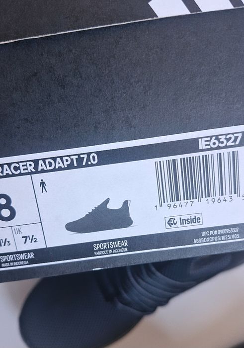 Чоловічі кросівки Adidas Lite Racer Adapt 7.0 IE6327
