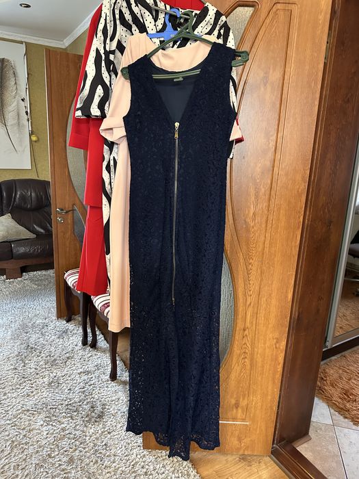 Сукня синя довга