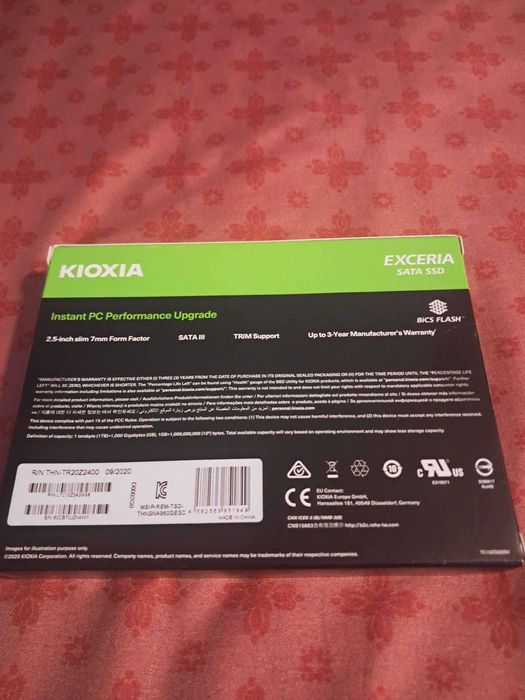 Dysk SSD sata KIOXIA 240GB nowy