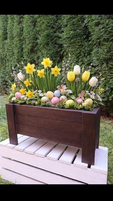 Skrzynka donica na kwiaty