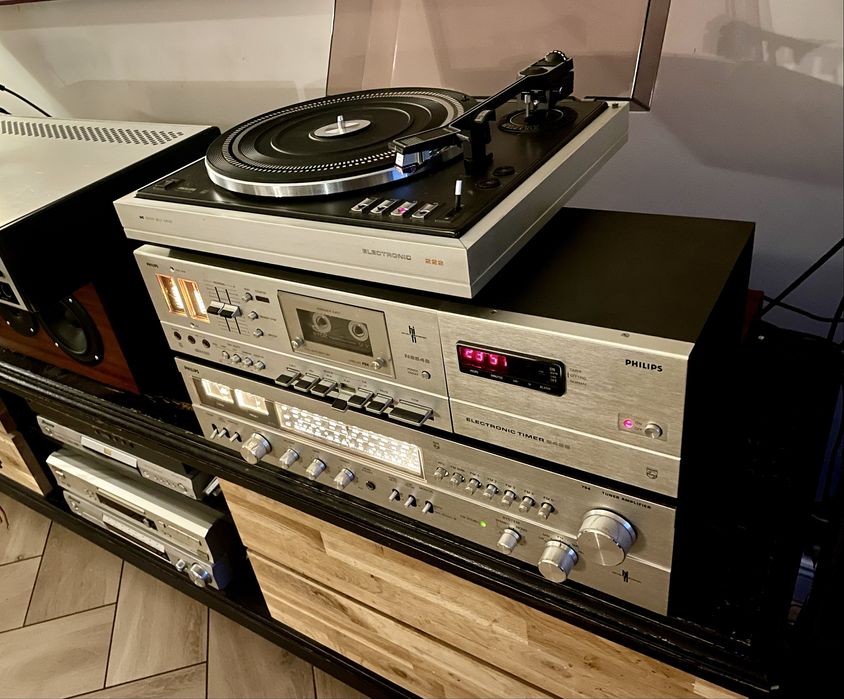 Wieża Philips Tonmeister 794 TA , philips GA 222 , philips N2542 , philips 2438 piekny kompletny zestaw GWARANCJA serwis