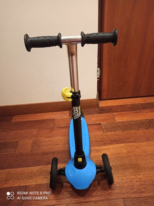 Hulajnoga trzykołowa Decathlon B1 +kask