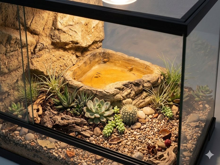 Miska do terrarium, naczynie na wodę