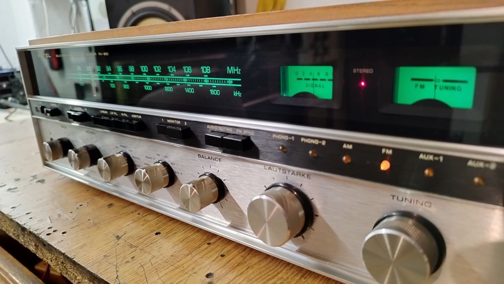 Amplituner Rotel RX-800 – klasyczny vintage po dużym serwisie

Na sprz