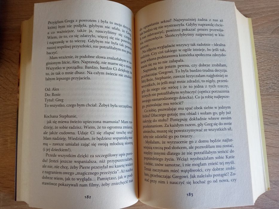 Love, rosie - Cecelia Ahern. Książka, powieść.
