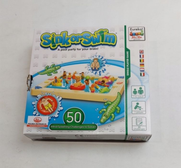 Eureka Ah!Ha URATUJ STEFANA Sink or Swim gra LOGICZNA