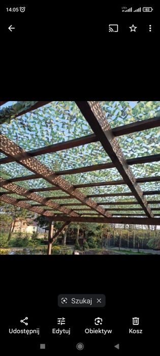 Siatka maskujaca 8x4