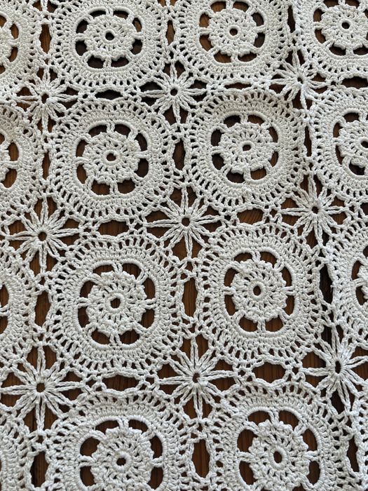 Toalha crochet 78x78