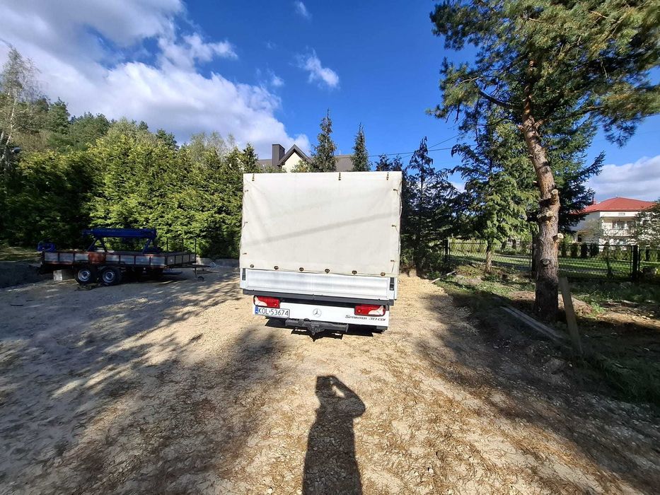 Sprinter brygadówka doka plandeka 7 osobowy 313 cdi