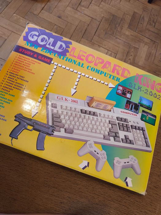 Teclado Gold Leopard King