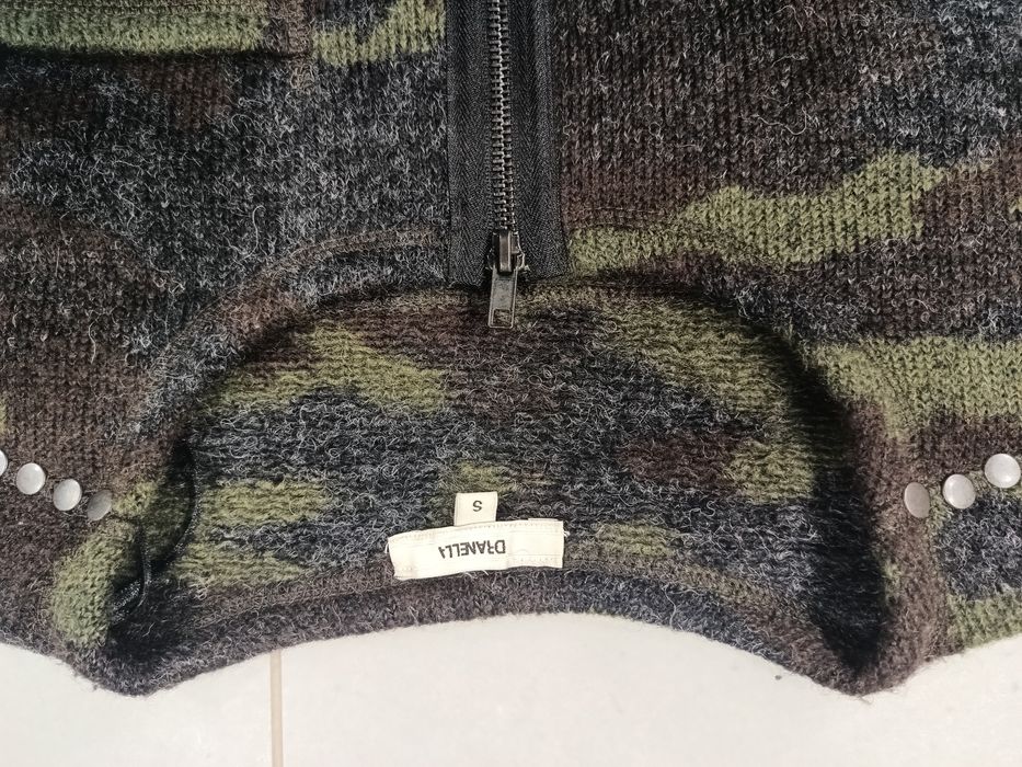 Sweter damski Dranella roz. S 73% wełny ciepły zimowy