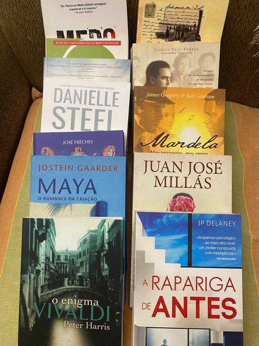 Livros variados - Romances atuais