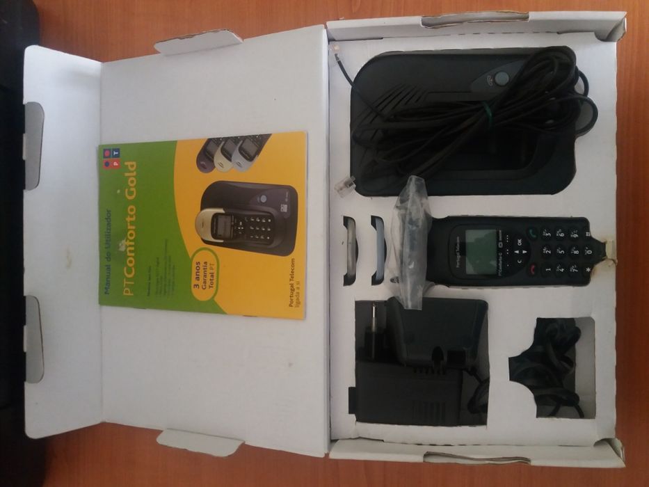 Telefone fixo PT Conforto Gold - SAGEM sem fios para peças / reparar
