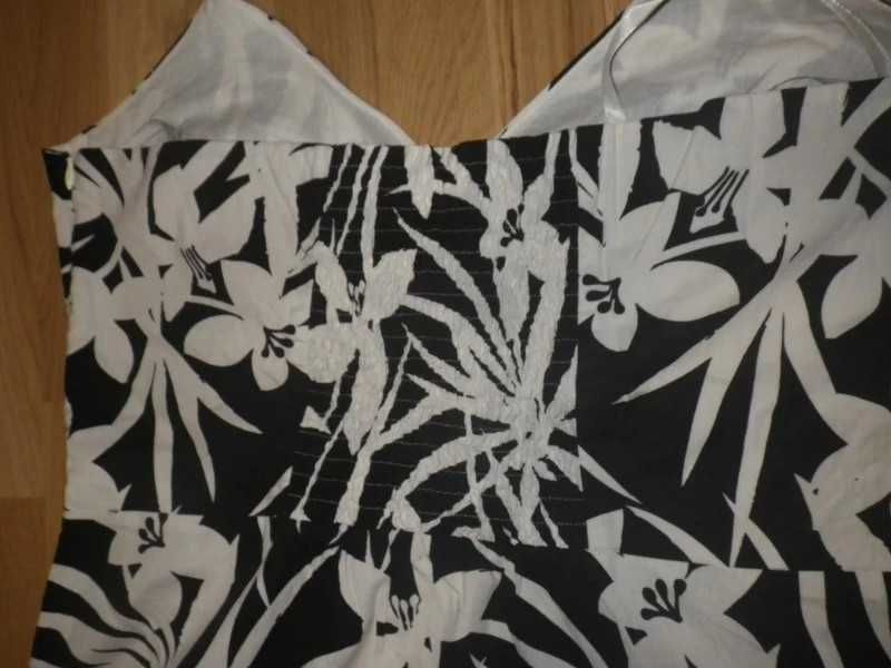 New Look bawełniana sukienka w kwiaty r 14/42