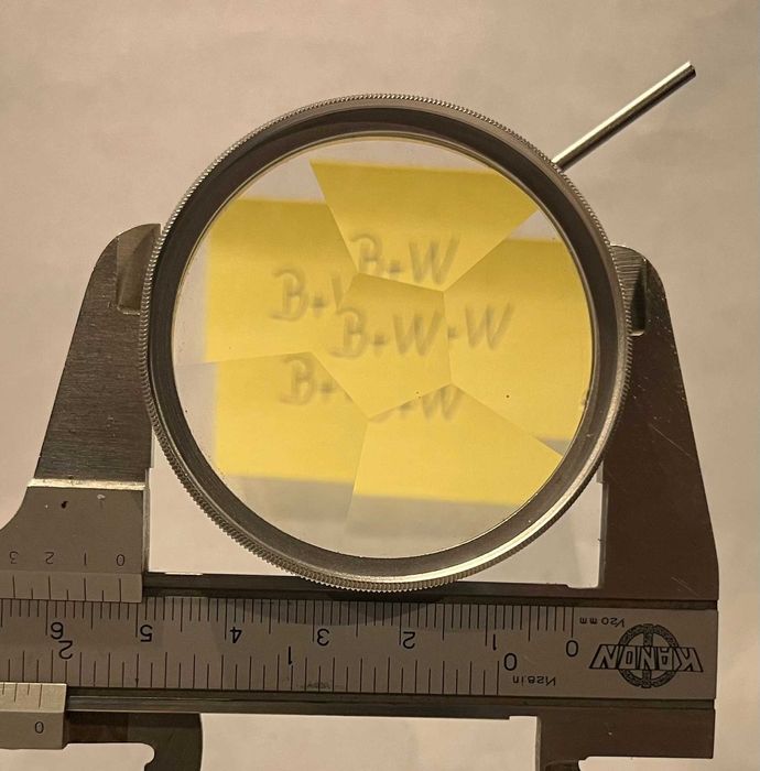 Filtros B+W 52mm, 55mm, 72mm