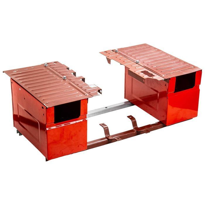 Skrzynka akumulatora Ursus C-360 lewa + prawa na wspornikach