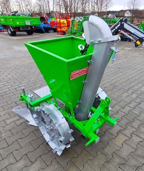 Sadzarka do ziemniaków BOMET jedno dwurzędowa dozownik promo AGROSTAL