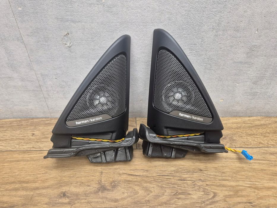 BMW F32 F33 F36 2x Głośniki Narożne Drzwi Trójkąty Harman Kardon 9226357