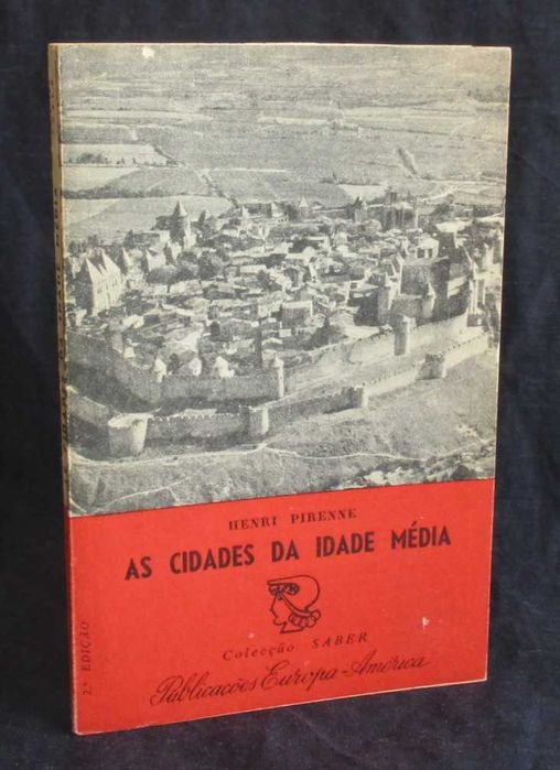 Livro As Cidades da Idade Média Henri Pirenne Colecção Saber