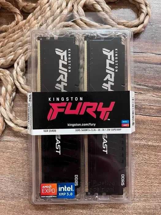 Kingston Fury Beast DDR5 16 gb (2x8) 5600 MHz