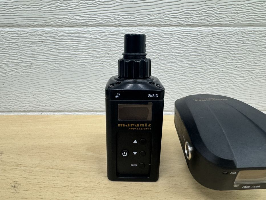 Zestaw nadajnik plus odbiornik Marantz pmd 750 t ta do mikrofonów xlr