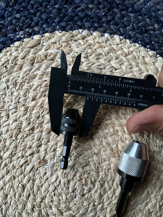 Наконечник винтоверта патрон сверлильний 1/4 на гайковерт преобразоват