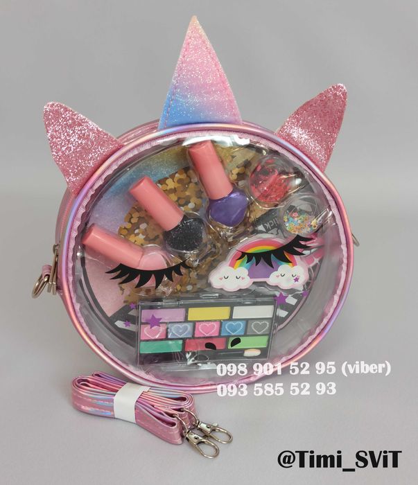 Набор детской косметики для маникюра в чемодане детская косметика