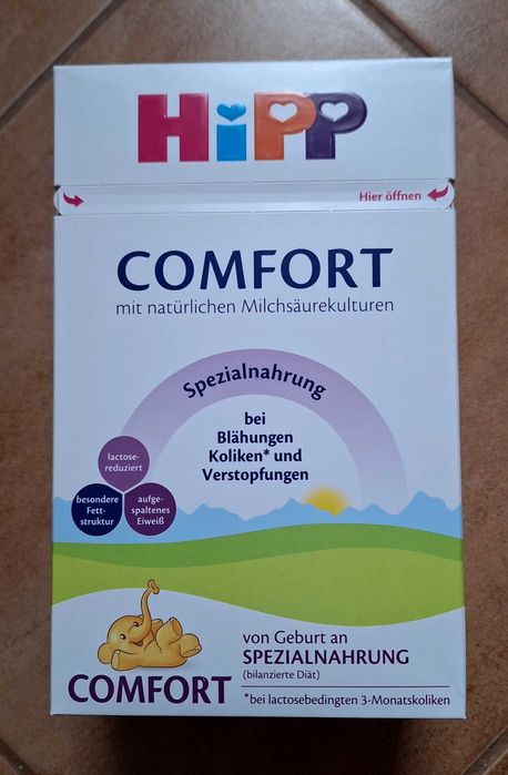 Mleko modyfikowane hipp 3 opakowania po 600g