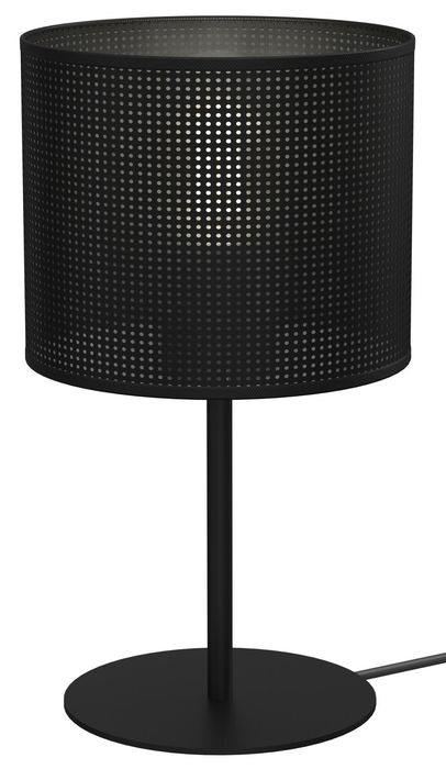 Lampka Stołowa Loft Shade Czarny Klosz Wyposażenie Wnętrz
