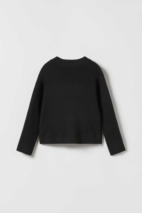 Czarny eleganckim kardigan sweter ZARA 11 12 lat 152